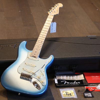 Minty! 2016 Fender American Elite Stratocaster w/ Maple FB Electric Guitar Sky Burst Metallic + OHSC