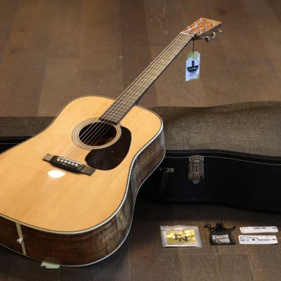 2022 Martin Custom Shop Super D Flamed Koa Limited Edition Acoustic Guitar + OHSC
