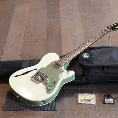 ~2019 Fret-King Country Squire Classic John Jorgensen Signature Electric Guitar Arcadia Green + OGB