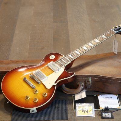 Unplayed! 2021 Custom Shop Murphy Lab '59 Les Paul Standard Reissue Electric Guitar Heavy Aged Slow Iced Tea Fade + COA OHSC