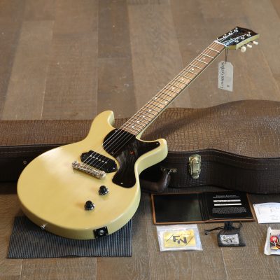 2024 Gibson '58 Les Paul Junior Double Cut Electric Guitar TV Yellow VOS + COA OHSC