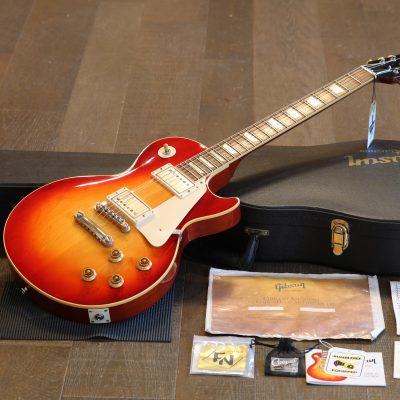 2007 Gibson Custom Shop 1958 Historic Reissue Les Paul Electric Guitar Cherry Sunburst + COA OHSC