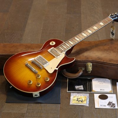 Unplayed! 2021 Gibson Custom Shop 1958 Les Paul Murphy Lab Electric Guitar Ultra Light Aged Sunburst + COA OHSC