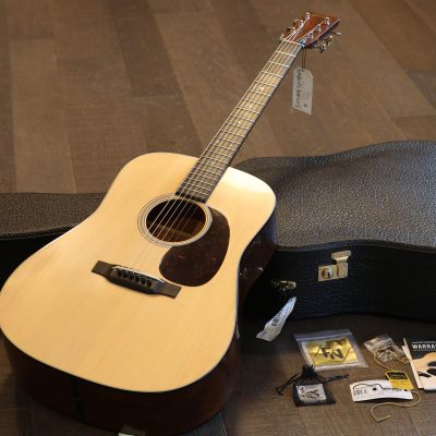 Minty! 2019 Martin D-18 Authentic 1939 Dreadnought Acoustic Guitar Natural + OHSC
