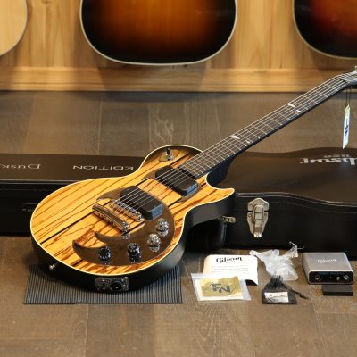 2009 Gibson Dusk Tiger Les Paul Limited Edition #199 of 1000 Electric Guitar Natural Tiger + OHSC