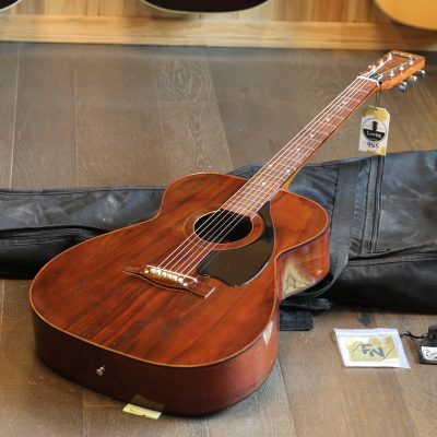 1970's Vintage Pirles Guitar MIJ FG-85 LLDA Dreadnought Acoustic Guitar Natural + GB
