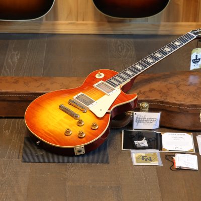 Unplayed! 2024 Gibson Custom Shop Les Paul Standard 1959 Historic Reissue R9 Murphy Lab Electric Guitar Ultra Light Aged Sunburst + COA OHSC