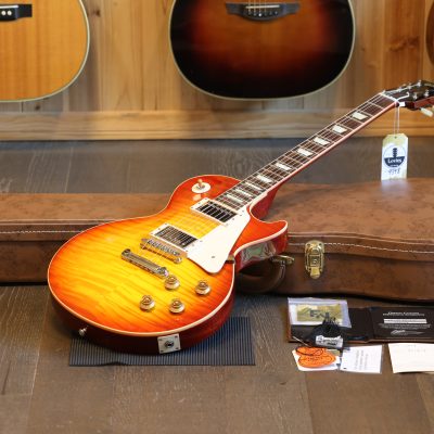 2013 Gibson Custom Shop Les Paul Standard R9 1959 Historic Electric Guitar Washed Cherry + COA OHSC