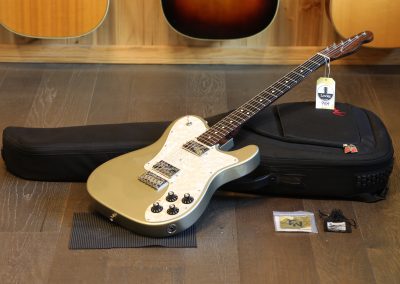 2018 Fender Limited Edition Telecaster Pro Deluxe w/ Solid Rosewood Neck Electric Guitar Champagne + GB