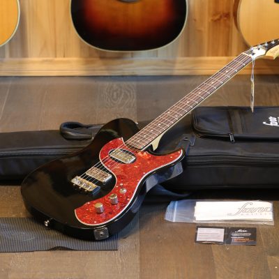 Minty! 2017 Fano TC6 Electric Guitar Black Aged + OGB