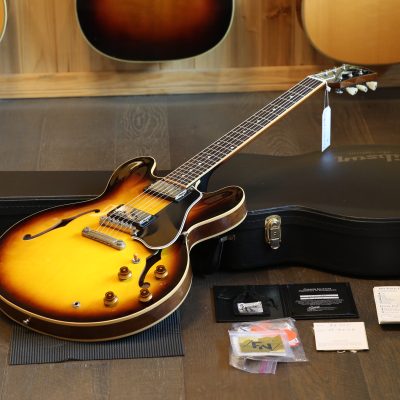 2012 Gibson Custom Shop ES-335 1959 Historic Reissue Semi-Hollow Electric Guitar Vintage Sunburst + COA OHSC