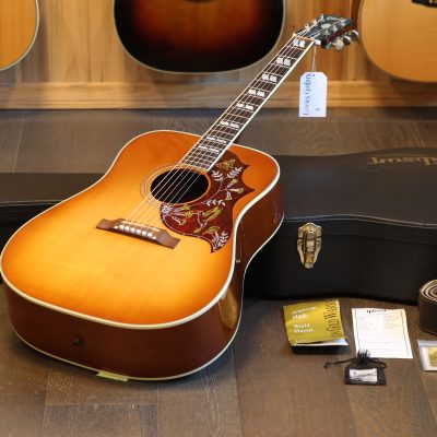 2008 Gibson Hummingbird Dreadnought Acoustic Guitar Honeyburst + OHSC