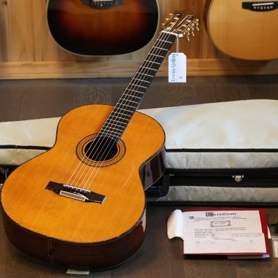 2010 Jose Oribe Gran Parlor Suprema Steel String Brazilian Rosewood Masterpiece Acoustic Guitar Natural + COA OHSC
