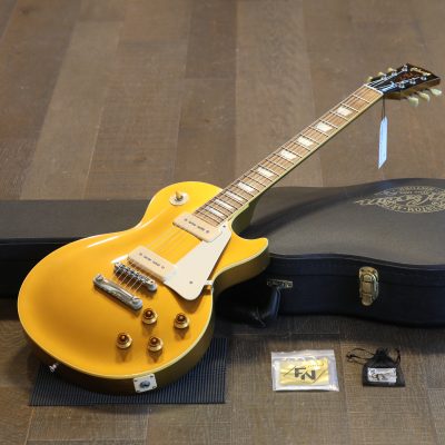 1998 Gibson Custom Shop 1956 Historic Reissue Les Paul Electric Guitar All Gold + OHSC