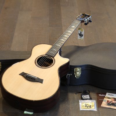 Minty Unplayed! 2011 Taylor 912ce 12-Fret Slotted Armrest Acoustic Guitar Natural + OHSC