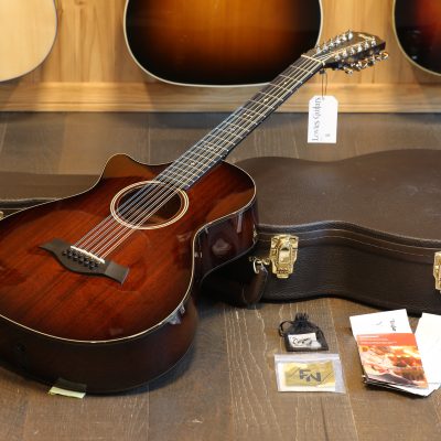Lefty! 2010 Taylor 562ce 12-Fret 12-String Acoustic Guitar Shaded Edgeburst + OHSC