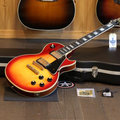 1974 Gibson Les Paul Custom 20th Anniversary All OG Electric Guitar Sunburst + HSC