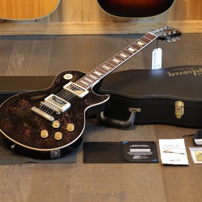 2011 Gibson Custom Shop Les Paul Standard Electric Guitar Purple Nebula One-Off + COA OHSC