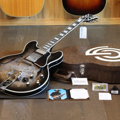 Unplayed! 2026 Gibson Custom Shop Gary Clark Jr. Signature Limited #13 ES-355 Semi-Hollow Electric Guitar Cobra Burst VOS + COA OHSC