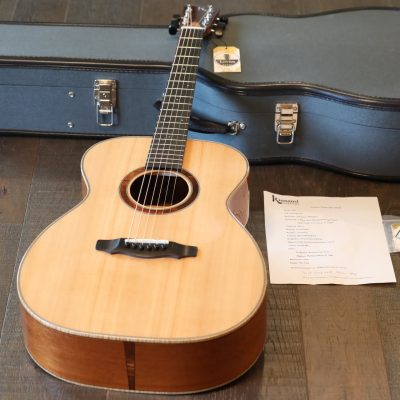 Sweet! 2020 Kinniard Guitars OM Natural Acoustic Guitar + Hard Case