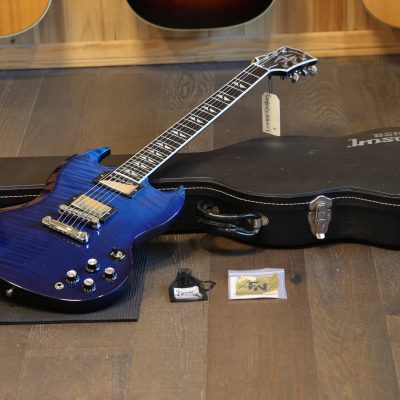 2006 Gibson SG Supreme Electric Guitar Figured Blue Burst + OHSC