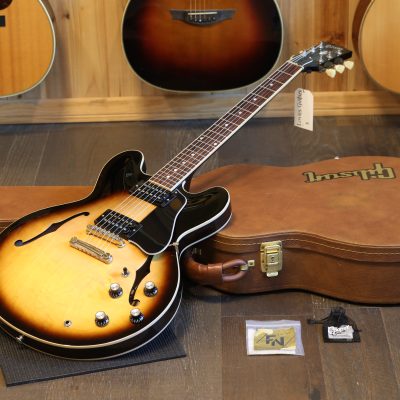 2022 Gibson ES-335 Dot Semi-Hollow Electric Guitar Sunburst Gloss + OHSC