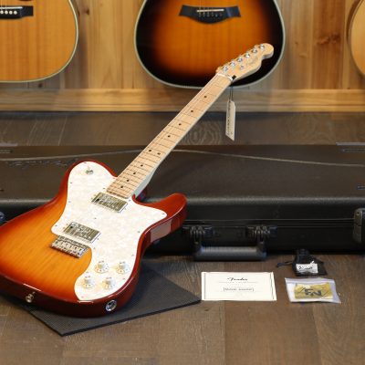2022 Fender Telecaster Deluxe Mod Shop Roasted Neck Shawbuckers Electric Guitar Aged Cherry+ OHSC