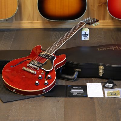 Minty! 2011 Gibson Custom Shop ES-339 Semi-Hollow Electric Guitar Cherry Gloss + COA OHSC