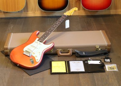2019 Fender Custom Shop '60 Reissue Stratocaster Electric Guitar Journeyman Relic Candy Apple Red + COA OHSC