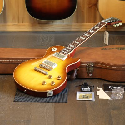 2008 Gibson Custom Shop Les Paul R8 1958 Historic Reissue Electric Guitar Iced Tea Burst + HSC COA