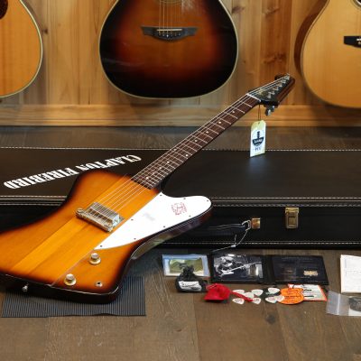 Unplayed! 2019 Gibson Custom Eric Clapton 1964 Firebird I #008 Reverse Headstock Electric Guitar Vintage Sunburst + COA OHSC