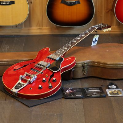 Minty! 2015 Gibson Rich Robinson '63 ES-335 #47 of 500 Semi-Hollow Electric Guitar Aged Cherry + COA OHSC