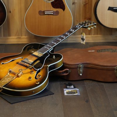 1993 Gibson ES-350T w/ Bigsby Semi-Hollow Electric Guitar Vintage Sunburst + OHSC