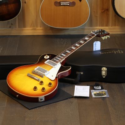 2009 Gibson Custom Shop '60 Les Paul Standard Reissue Electric Guitar Iced Tea Burst + COA OHSC
