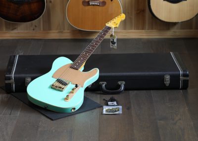 LSL Esquire Custom Partscaster Tele Electric Guitar Seafoam Green + HSC