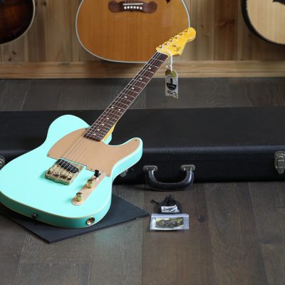 LSL Esquire Custom Partscaster Tele Electric Guitar Seafoam Green + HSC