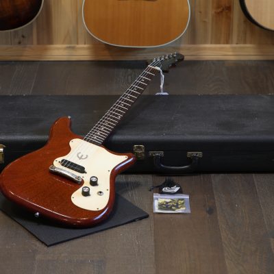 Vintage! 1964 Epiphone Olympic All OG Electric Guitar Cherry Red + HSC