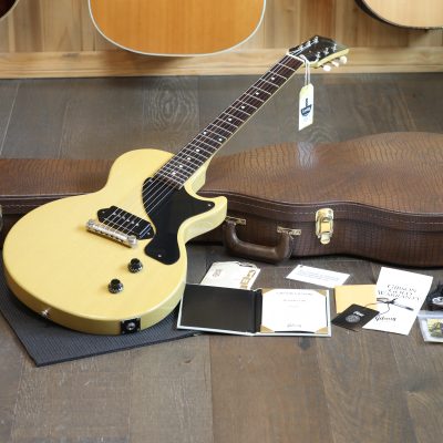 2020 Gibson Custom Shop Murphy Lab '57 Les Paul Junior Reissue Electric Guitar Ultra Light Aged TV Yellow + COA OHSC