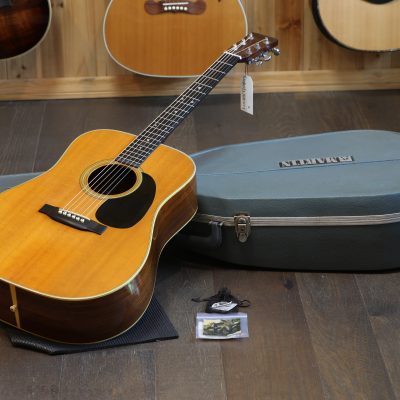 Clean! 1975 Martin D-28 Dreadnought Acoustic Guitar Natural + OHSC