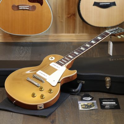 2011 Gibson Custom Shop '56 Les Paul Reissue Electric Guitar Gold Top + COA OHSC