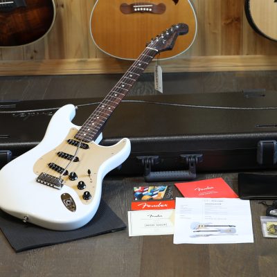 Mint! 2024 Fender Mod Shop Stratocaster Chambered Ash RW Neck Electric Guitar Blonde + COA OHSC