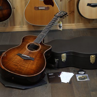 Unplayed! 2025 Taylor C24CE Custom Grand Auditorium Koa Rosewood Cocobolo Acoustic Guitar Natural + OHSC