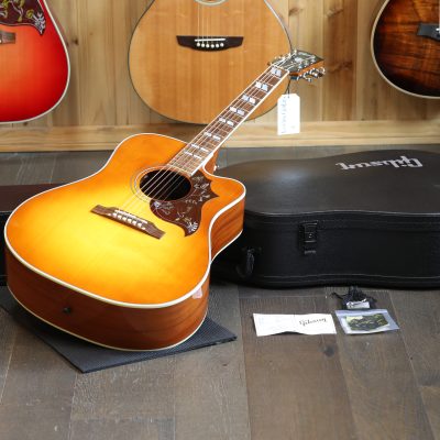 Minty! 2024 Gibson Hummingbird Standard EC Acoustic Guitar Lightburst + OHSC