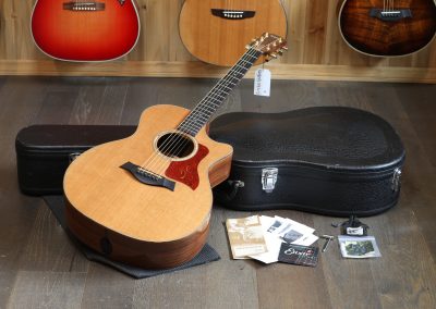 2014 Taylor 714ce Cedar Rosewood Acoustic Guitar Natural + OHSC