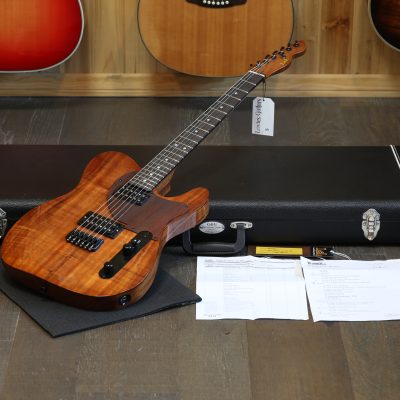 New! 2026 LSL Instruments Bad Bone 2-22 DX Electric Guitar Figured Koa + OHSC