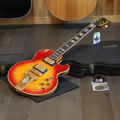 1976 Gibson L5-S Solid Body Electric Guitar Cherry Sunburst + OHSC