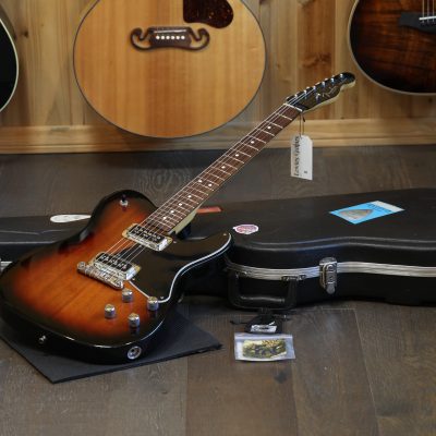 1998 Fender Tele-Sonic w/ Rosewood FB Electric Guitar Brown Sunburst + OHSC