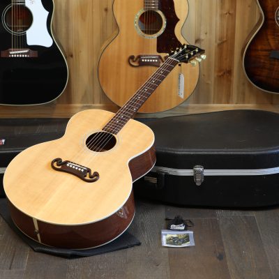 2005 Gibson J-100 Xtra Jumbo Acoustic Guitar Antique Natural + HSC