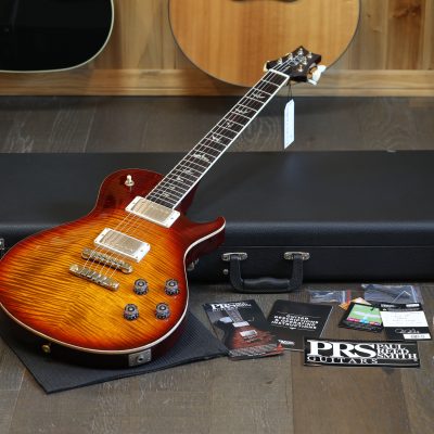 2024 PRS McCarty Singlecut 594 10-Top Electric Guitar Dark Cherry Sunburst + OHSC