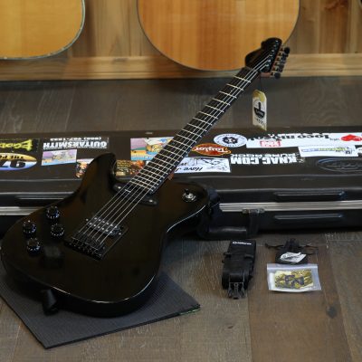 Lefty! Hollywood Performance HS D Marzio's Electric Guitar Black Ebony + OHSC